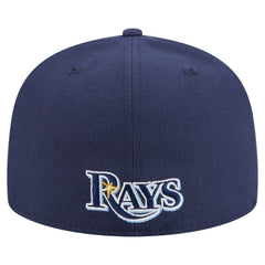 Tampa Bay Rays New Era Overlap 59FIFTY Fitted Hat - MLB Hats