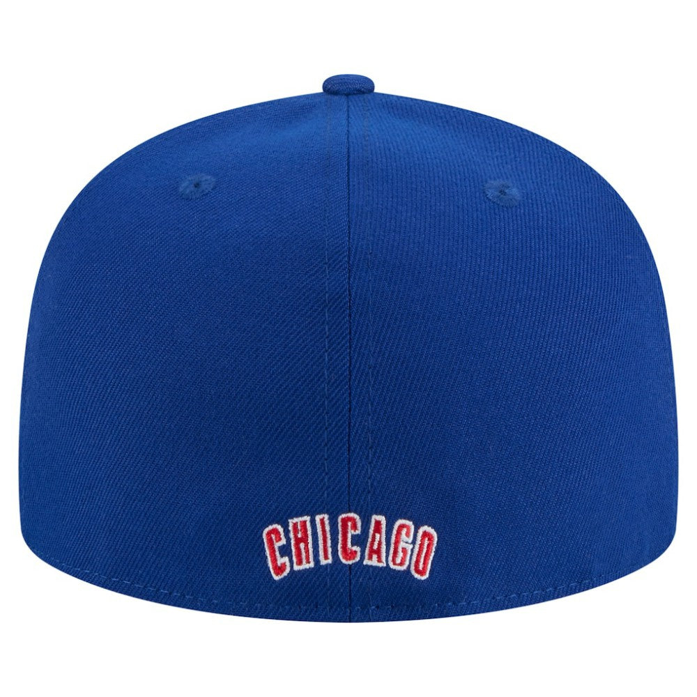 Chicago Cubs New Era Overlap 59FIFTY Fitted Hat - MLB Hats