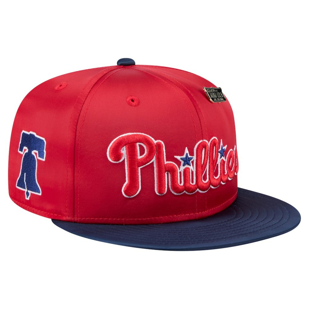 Philadelphia Phillies New Era Satin 59FIFTY Fitted Hat - MLB Hats