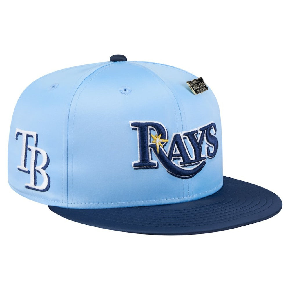 Tampa Bay Rays New Era Satin 59FIFTY Fitted Hat - MLB Hats