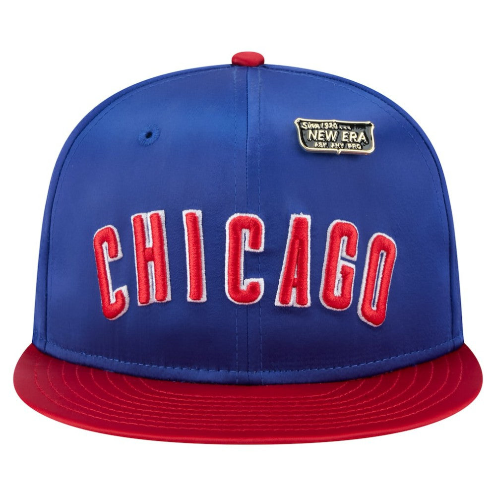 Chicago Cubs New Era Satin 59FIFTY Fitted Hat - MLB Hats