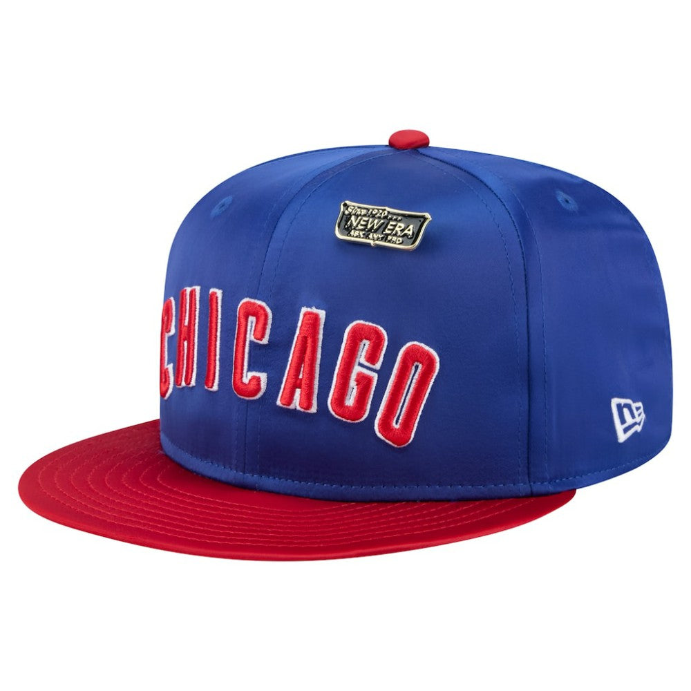 Chicago Cubs New Era Satin 59FIFTY Fitted Hat - MLB Hats