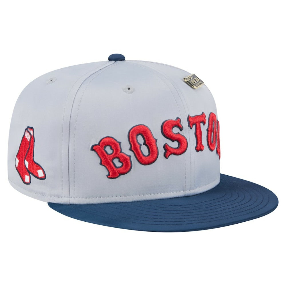 Boston Red Sox New Era Satin 59FIFTY Fitted Hat - MLB Hats
