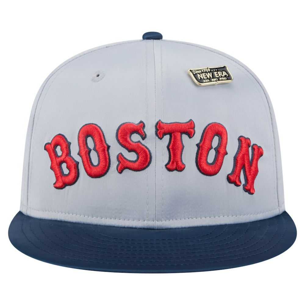 Boston Red Sox New Era Satin 59FIFTY Fitted Hat - MLB Hats