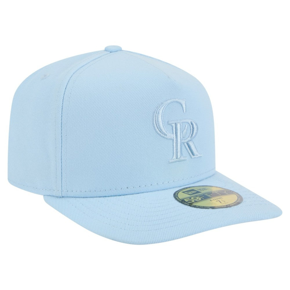 Colorado Rockies New Era Color Pack A-Frame 59FIFTY Fitted Hat - MLB Hats