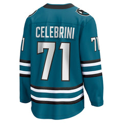 Macklin Celebrini San Jose Sharks Fanatics Home Breakaway Jersey – Teal -  NHL Jerseys