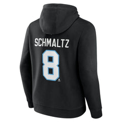 Nick Schmaltz NHL Utah Fanatics Authentic Stack Name & Number Tri-Blend Pullover Hoodie -  NHL Hoodies