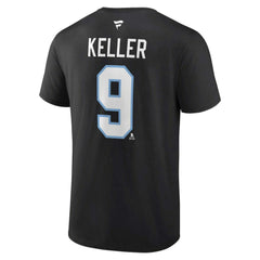Clayton Keller Utah Mammoth Fanatics Authentic Stack Name & Number T-Shirt -  NHL T-shirts