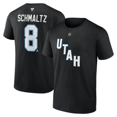 Nick Schmaltz Utah Mammoth Fanatics Authentic Stack Name & Number T-Shirt -  NHL T-shirts