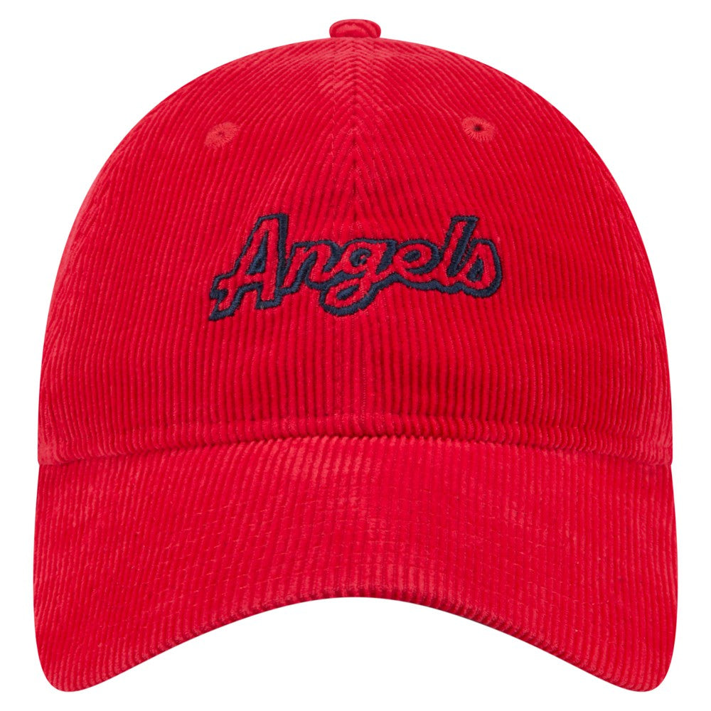 Los Angeles Angels New Era Women's Corduroy 9TWENTY Adjustable Hat - MLB Hats