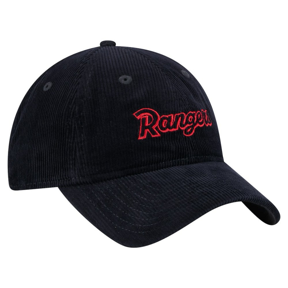Texas Rangers New Era Women's Corduroy 9TWENTY Adjustable Hat - MLB Hats