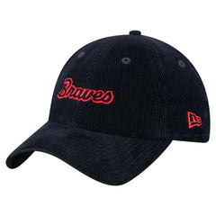 Atlanta Braves New Era Women's Corduroy 9TWENTY Adjustable Hat - MLB Hats
