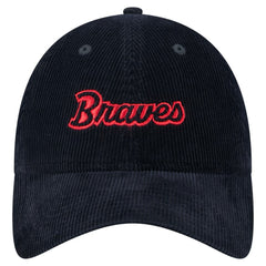 Atlanta Braves New Era Women's Corduroy 9TWENTY Adjustable Hat - MLB Hats