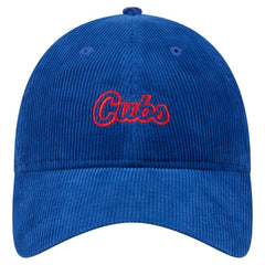 Chicago Cubs New Era Women's Corduroy 9TWENTY Adjustable Hat - MLB Hats