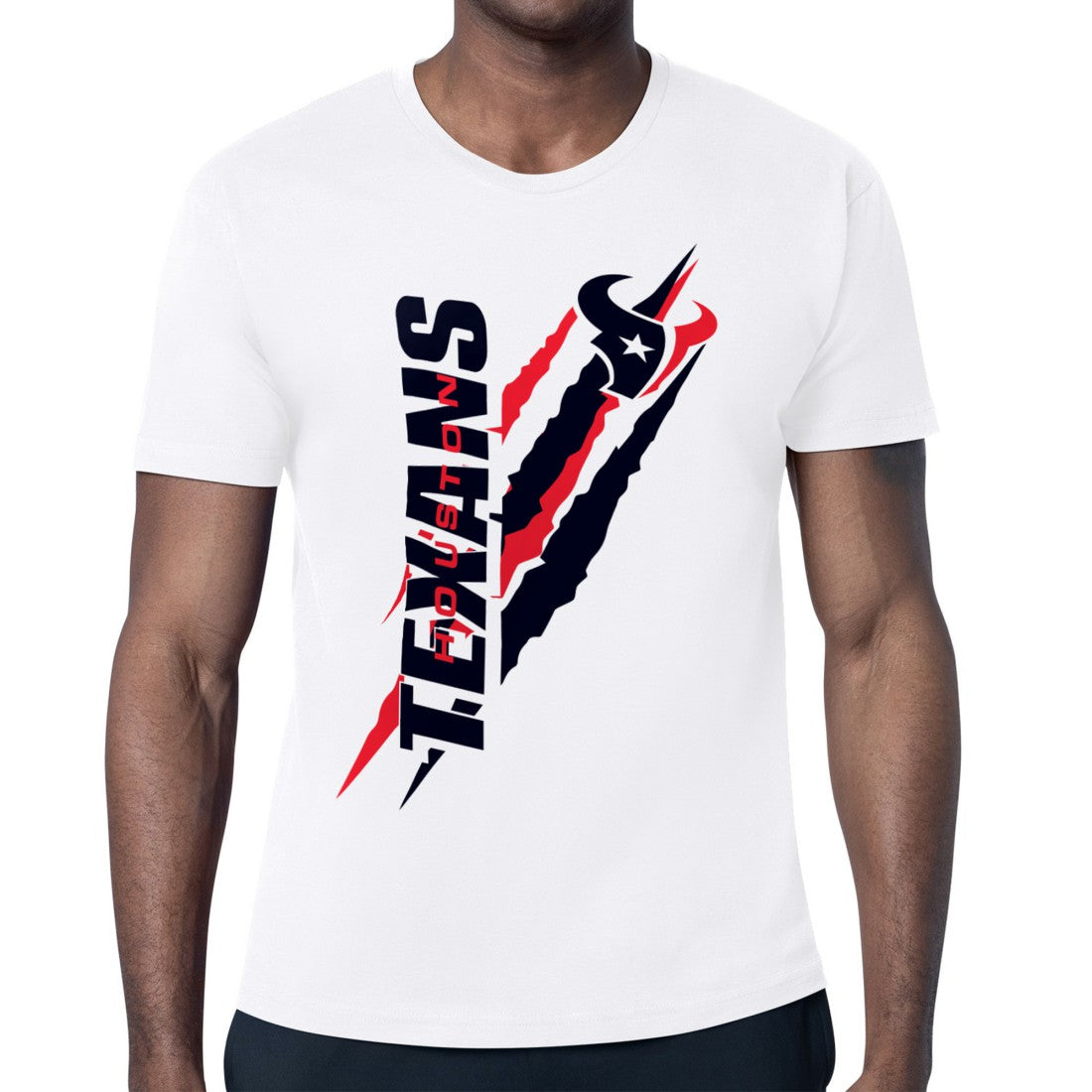 Houston Texans Starter Color Scratch T-Shirt | NFL Near me
