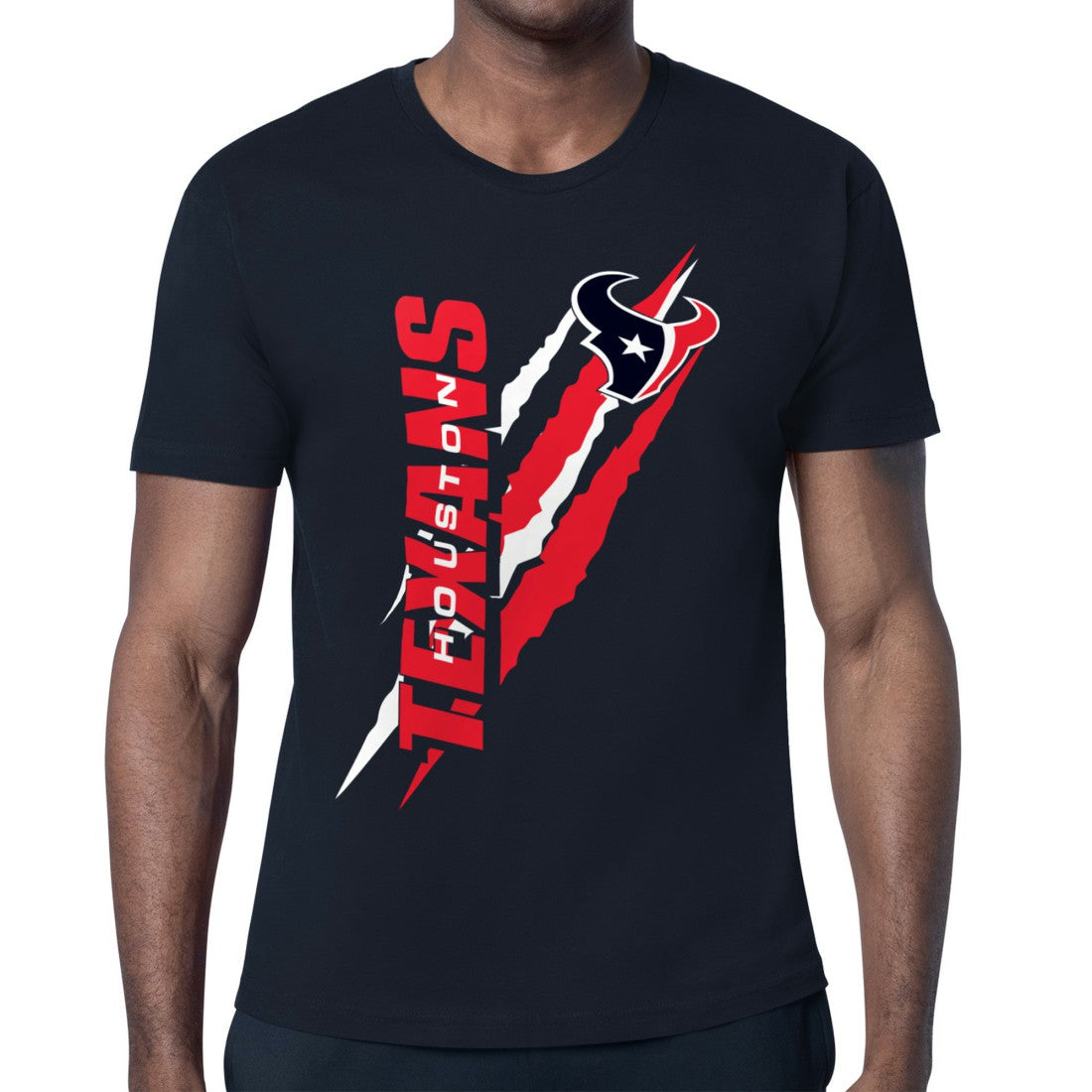 Houston Texans Starter Color Scratch T-Shirt | NFL Near me