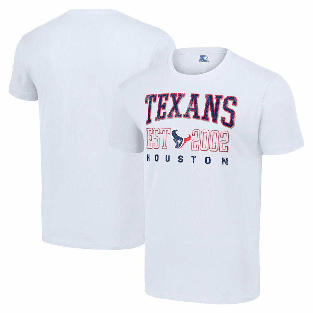 Houston Texans Starter Distressed Graphic T-Shirt | NFL Hot
