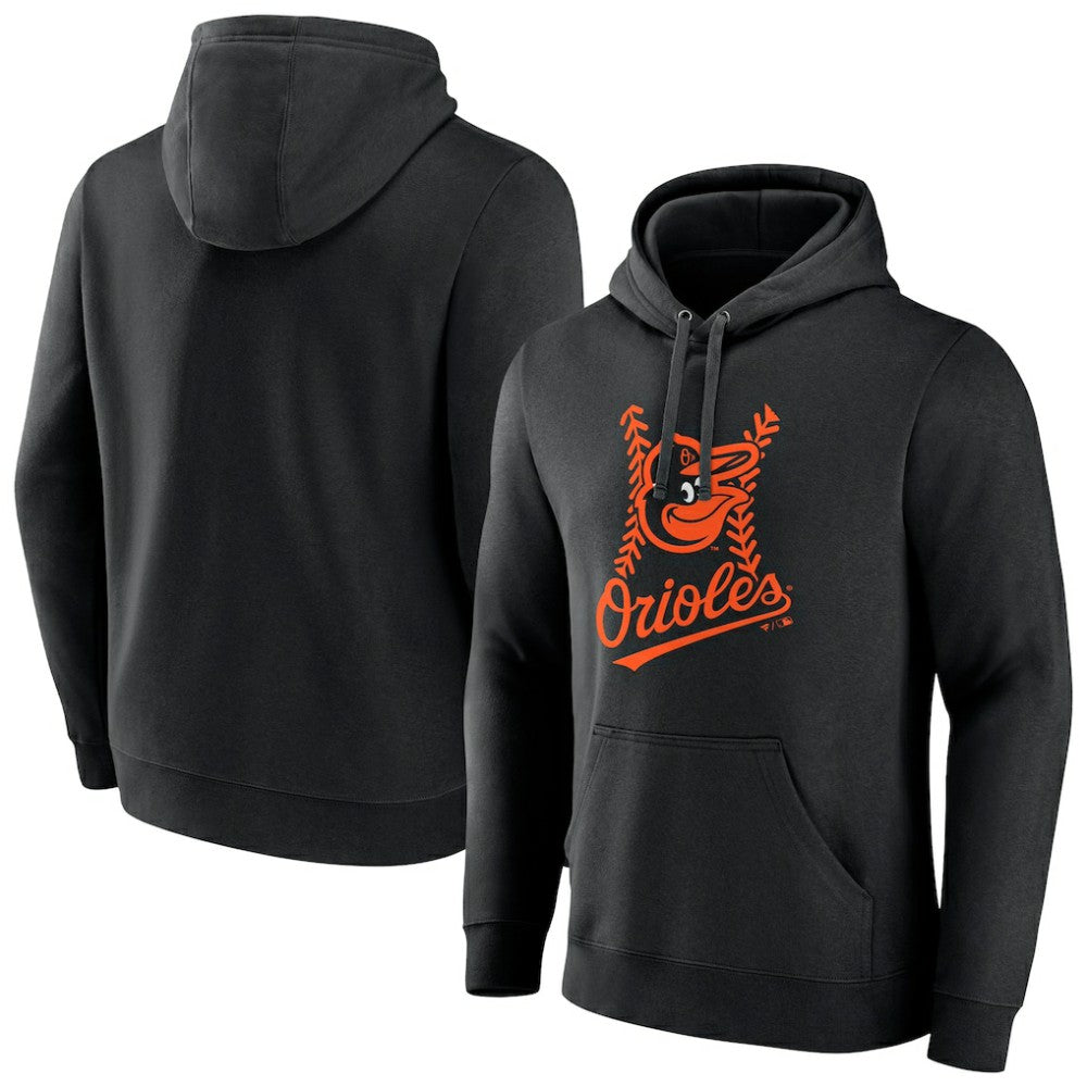 Baltimore Orioles Fastball Pullover Hoodie - MLB Hoodies