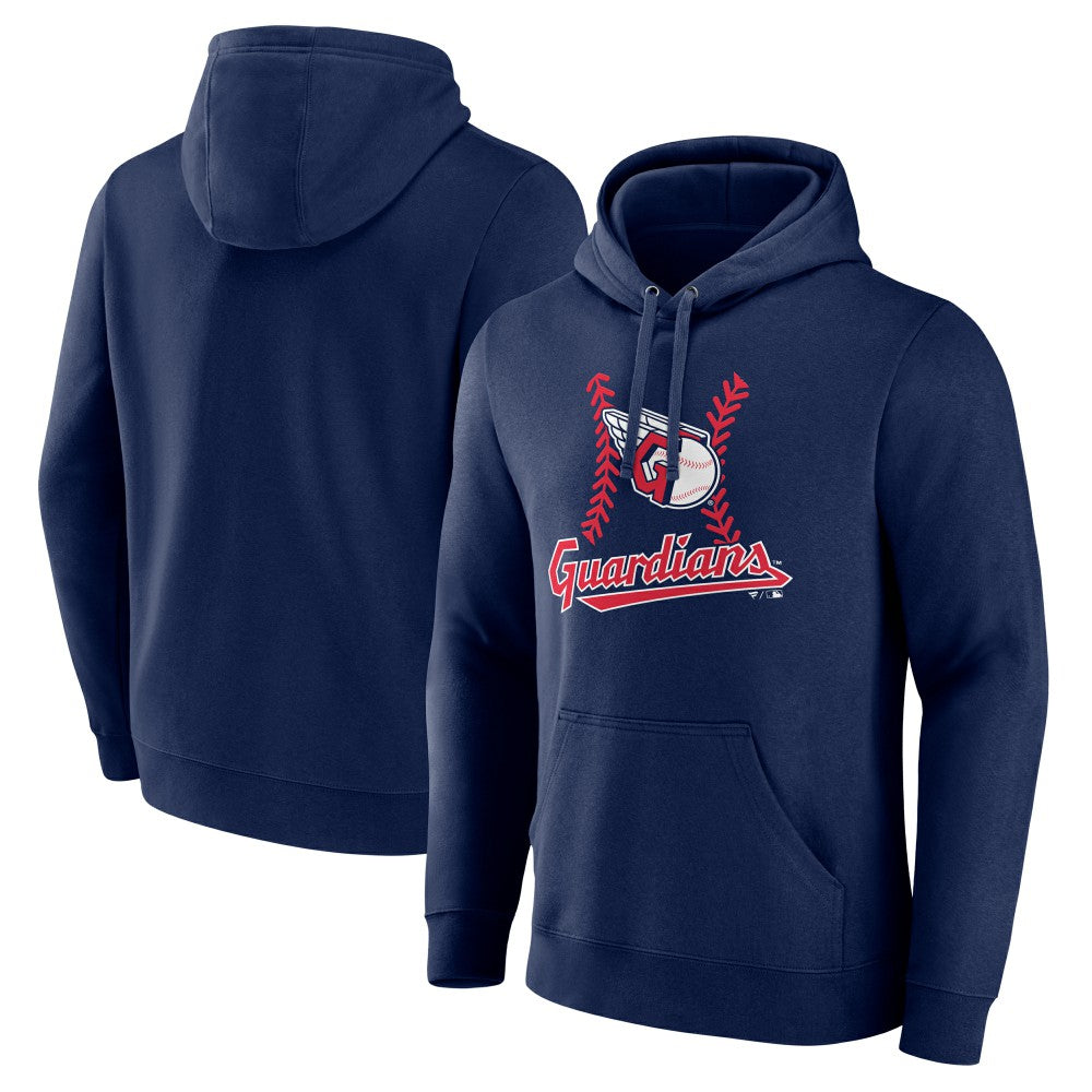 Cleveland Guardians Fastball Pullover Hoodie - MLB Hoodies