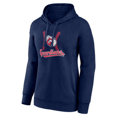 Cleveland Guardians Women's Fastball Pullover Hoodie - MLB Hoodies