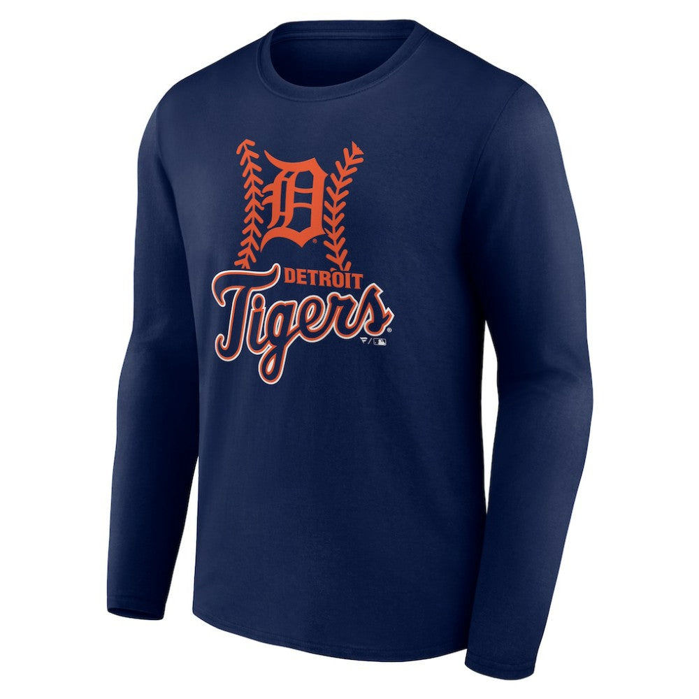 Detroit Tigers Fastball Long Sleeve T-Shirt - MLB T-shirts