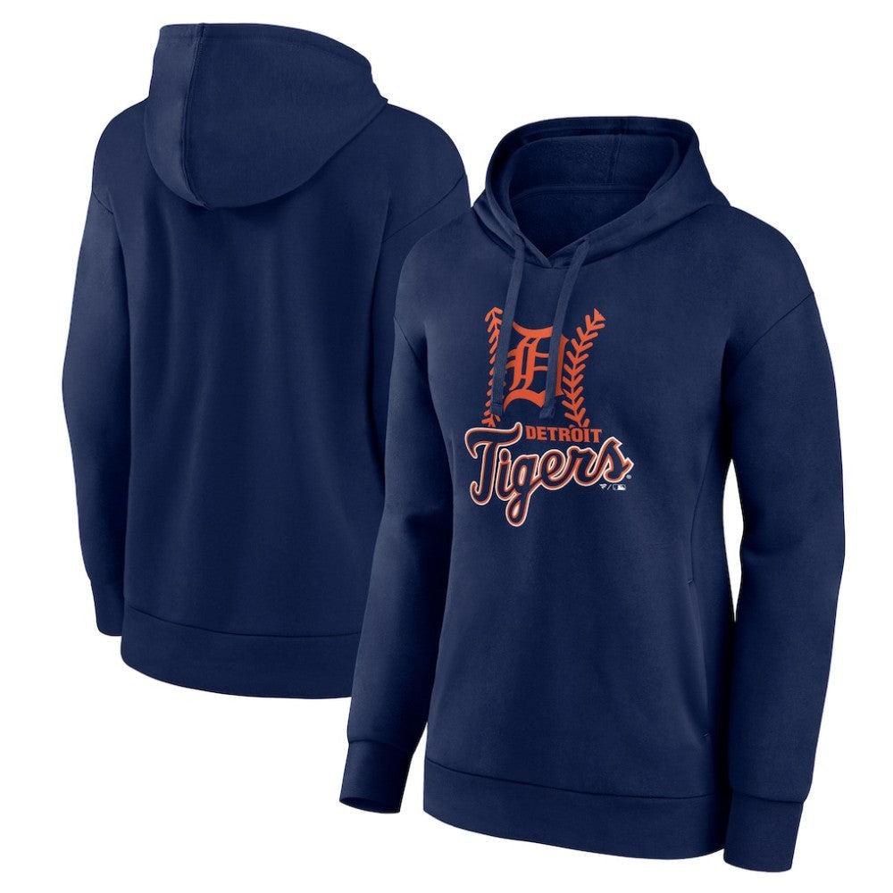 Detroit Tigers Women's Fastball Pullover Hoodie - MLB Hoodies