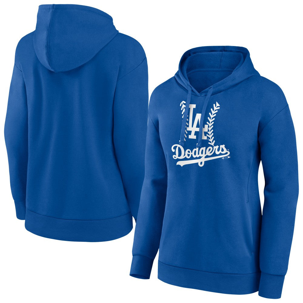 Los Angeles Dodgers Women's Fastball Pullover Hoodie - MLB Hoodies