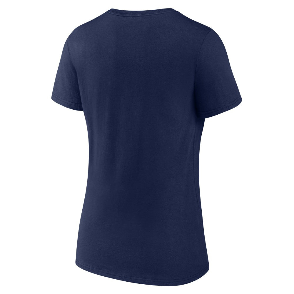 Milwaukee Brewers Women's Fastball V-Neck T-Shirt - MLB T-shirts
