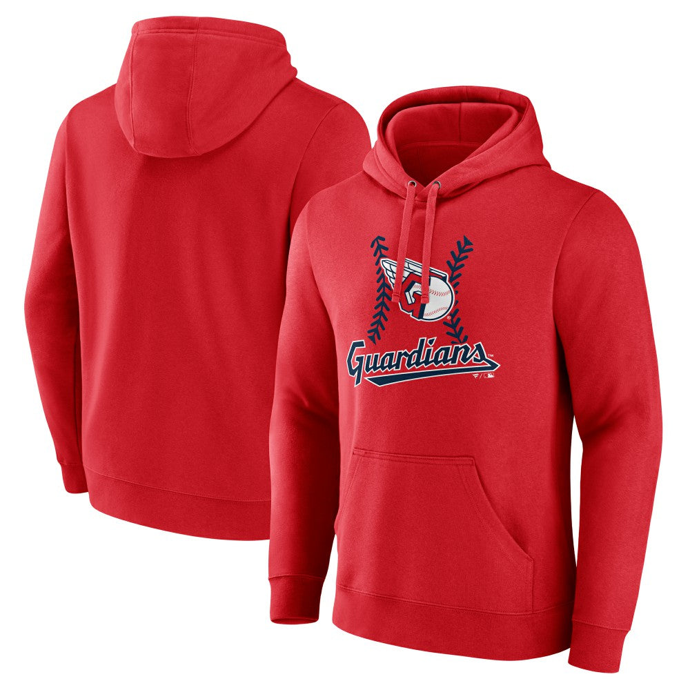 Cleveland Guardians Fastball Pullover Hoodie - MLB Hoodies