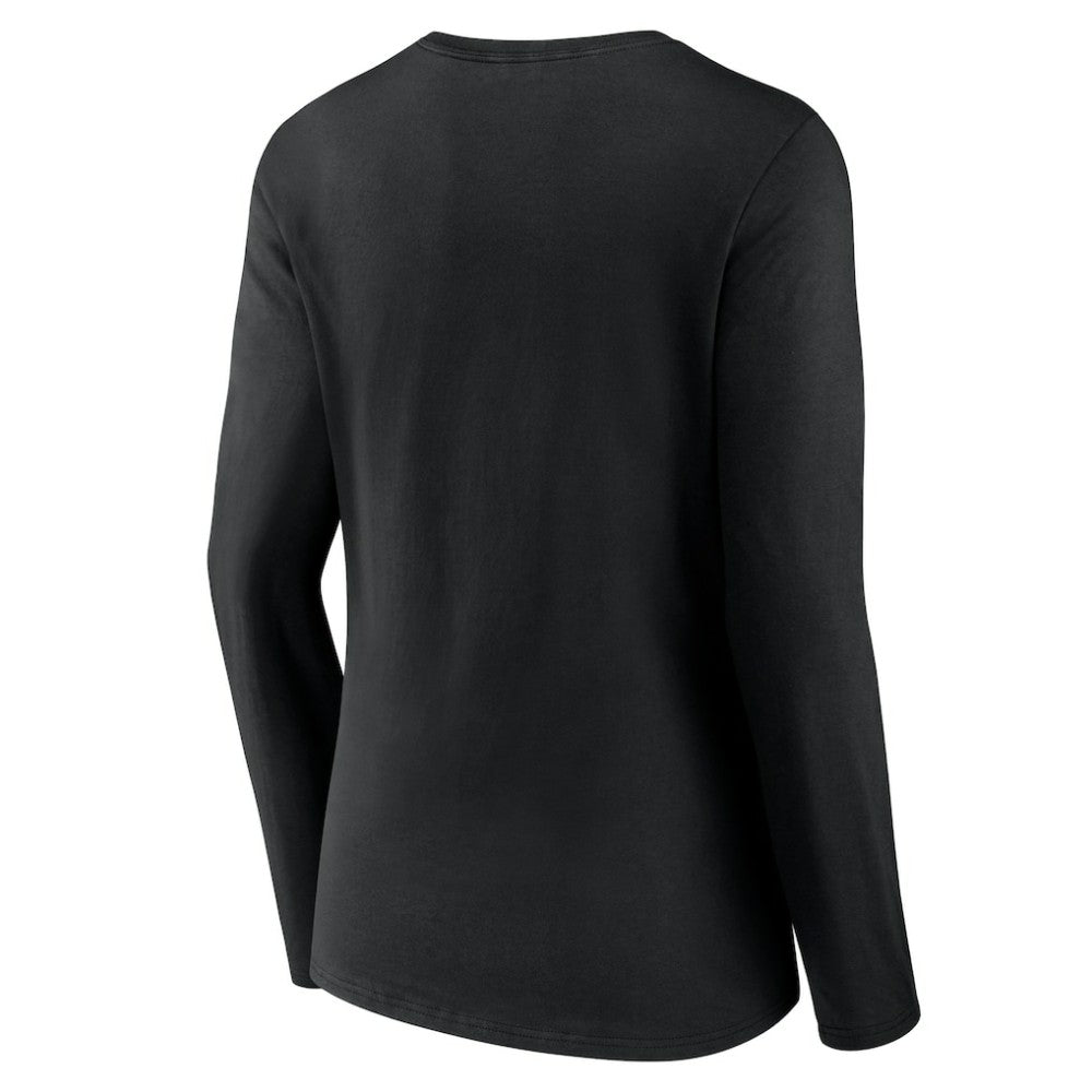 Los Angeles Dodgers Women's Fastball Long Sleeve V-Neck T-Shirt - MLB T-shirts