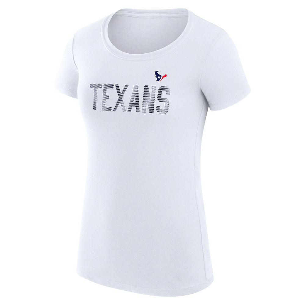 Houston Texans G-III 4Her by Carl Banks Women's Super-Slim Fit Lightweight Dot Print T-Shirt | NFL Sale