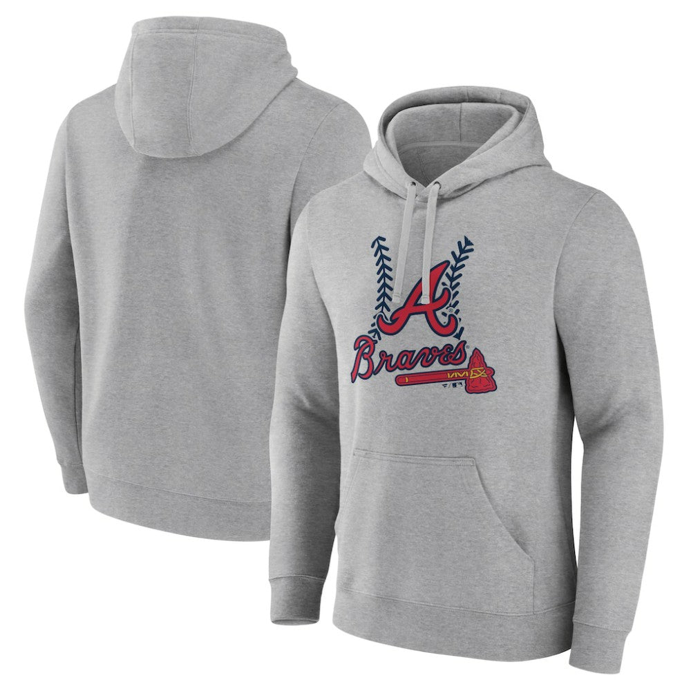 Atlanta Braves Fastball Pullover Hoodie - MLB Hoodies