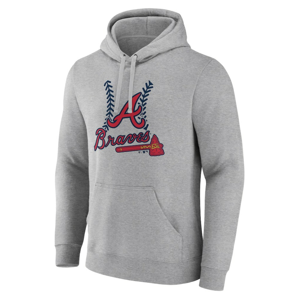 Atlanta Braves Fastball Pullover Hoodie - MLB Hoodies