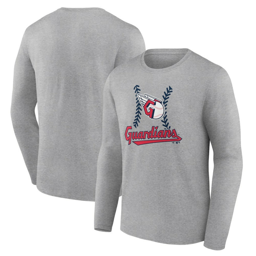Cleveland Guardians Fastball Long Sleeve T-Shirt - MLB T-shirts
