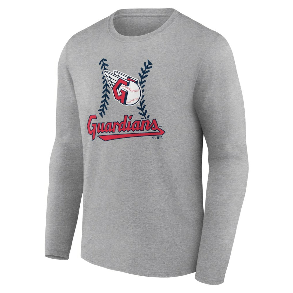 Cleveland Guardians Fastball Long Sleeve T-Shirt - MLB T-shirts