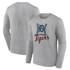Detroit Tigers Fastball Long Sleeve T-Shirt - MLB T-shirts