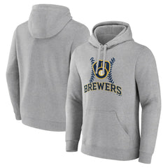 Milwaukee Brewers Fastball Pullover Hoodie - MLB Hoodies