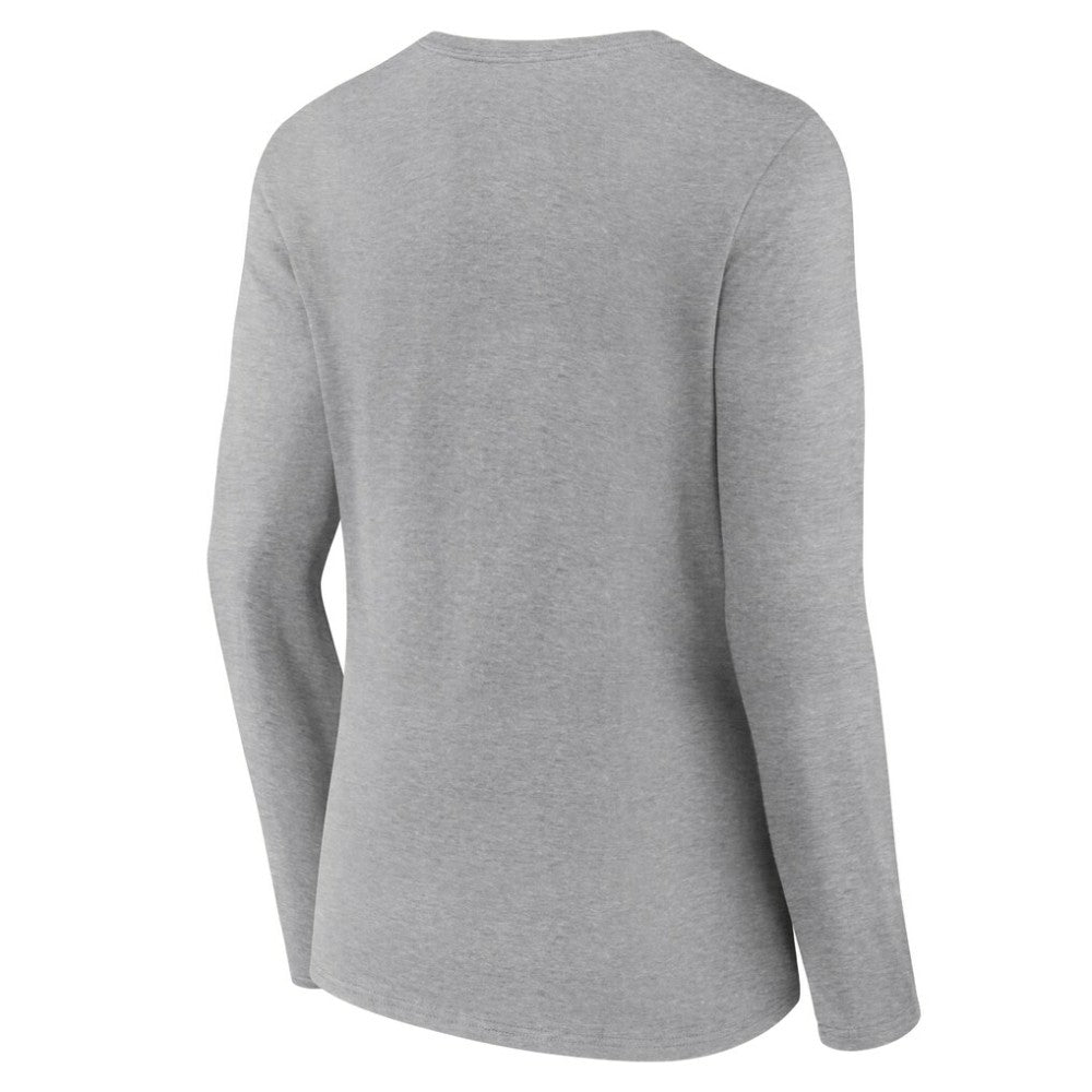 Philadelphia Phillies Women's Fastball Long Sleeve V-Neck T-Shirt - MLB T-shirts
