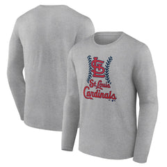 St. Louis Cardinals Fastball Long Sleeve T-Shirt - MLB T-shirts