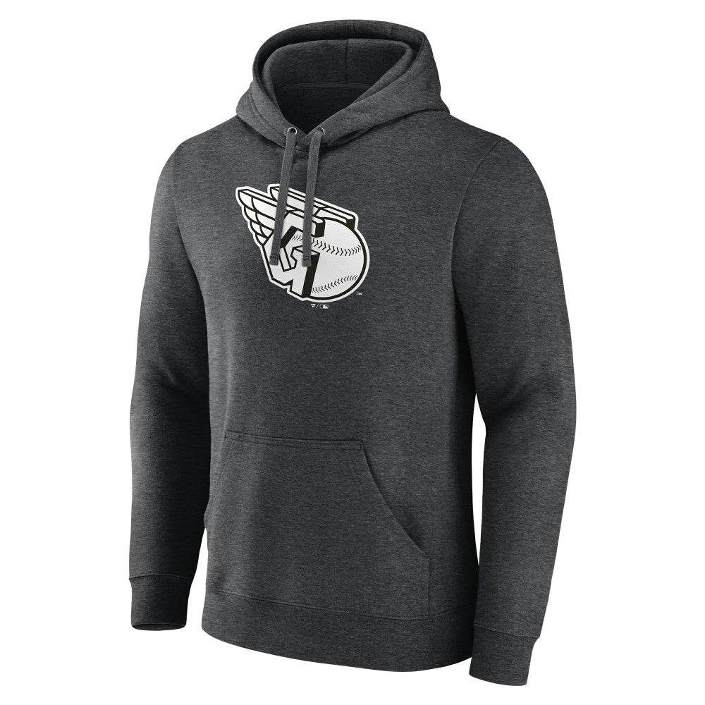 Cleveland Guardians Monochrome Pullover Hoodie - MLB Hoodies