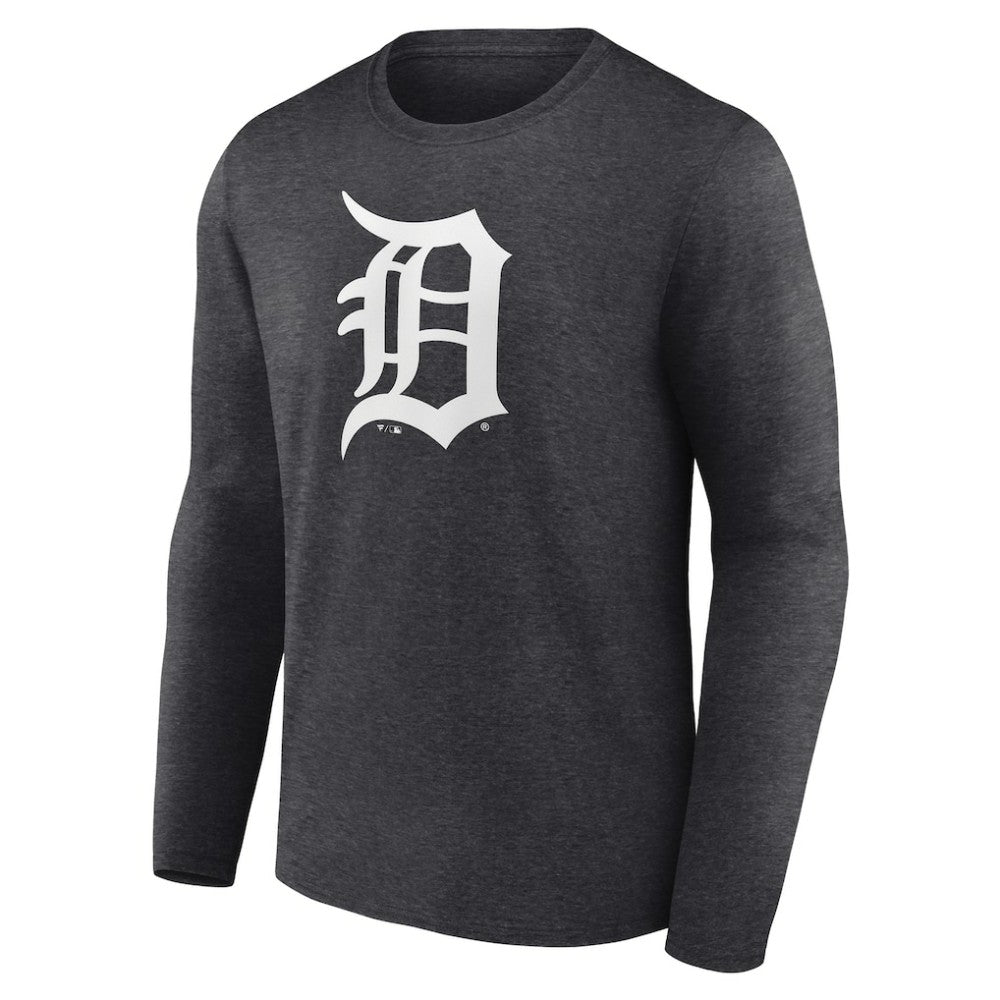 Detroit Tigers Monochrome Long Sleeve T-Shirt - MLB T-shirts