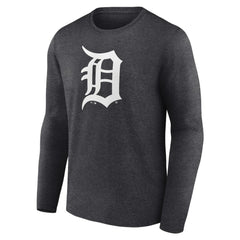 Detroit Tigers Monochrome Long Sleeve T-Shirt - MLB T-shirts