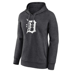 Detroit Tigers Women's Monochrome Pullover Hoodie - MLB Hoodies
