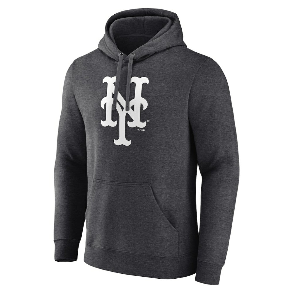 New York Mets Monochrome Pullover Hoodie - MLB Hoodies