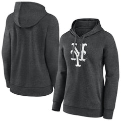 New York Mets Women's Monochrome Pullover Hoodie - MLB Hoodies