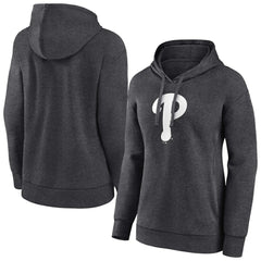 Philadelphia Phillies Women's Monochrome Pullover Hoodie - MLB Hoodies