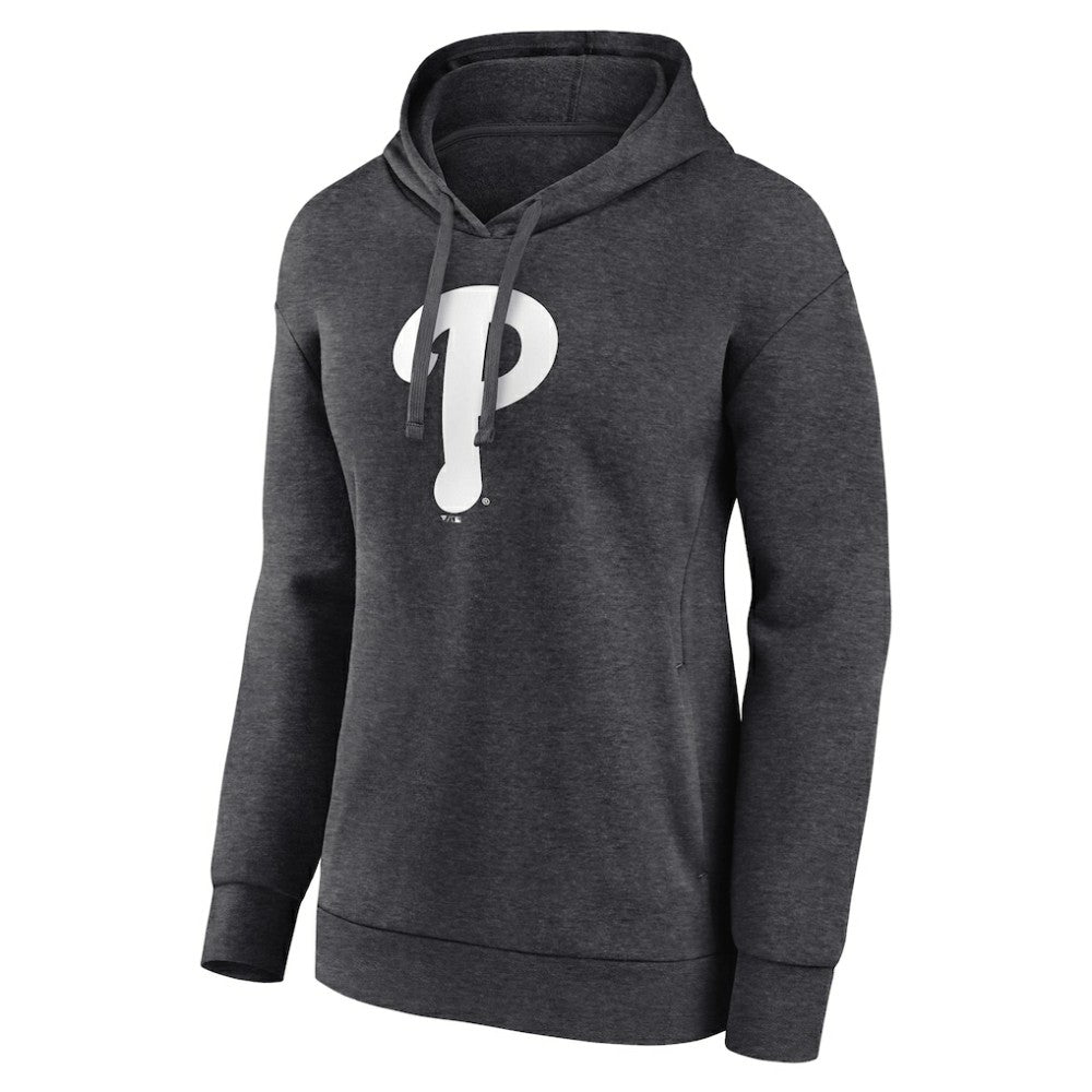 Philadelphia Phillies Women's Monochrome Pullover Hoodie - MLB Hoodies