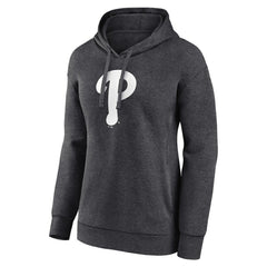 Philadelphia Phillies Women's Monochrome Pullover Hoodie - MLB Hoodies