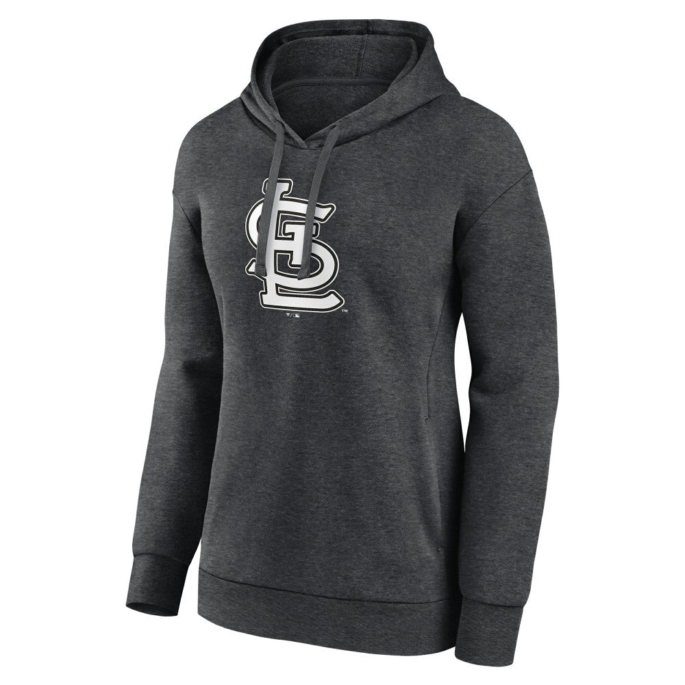 St. Louis Cardinals Women's Monochrome Pullover Hoodie - MLB Hoodies