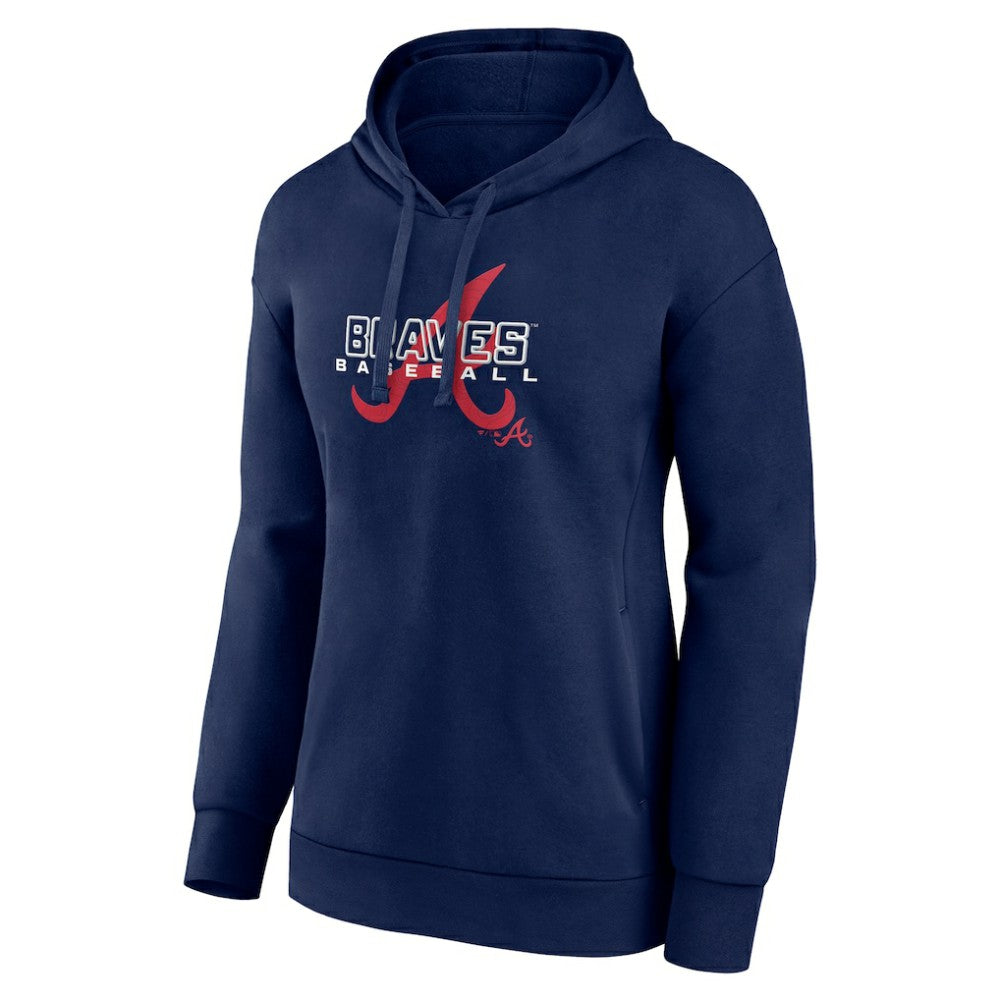 Atlanta Braves Women's Stellar Pullover Hoodie - MLB Hoodies